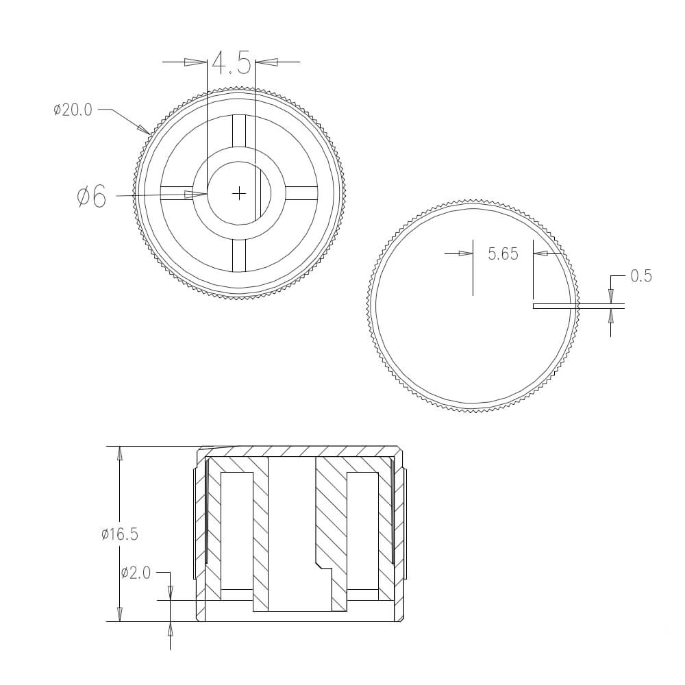 Hardware Knob X39